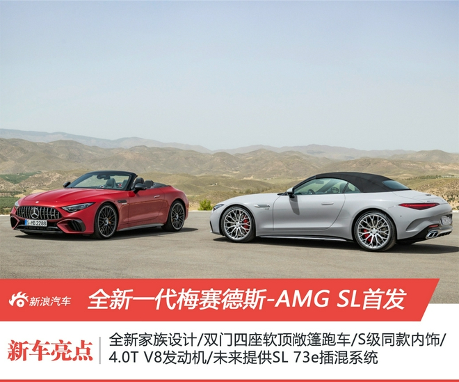 坚守v8阵营全新一代梅赛德斯-amgsl首发