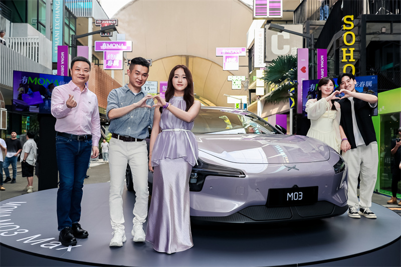 图灵ai智驾 满血版ai天玑系统赋能，小鹏monam03max升级亮相！